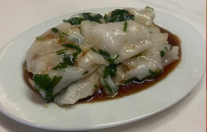 E. Fish Filet Cilantro Rice Roll