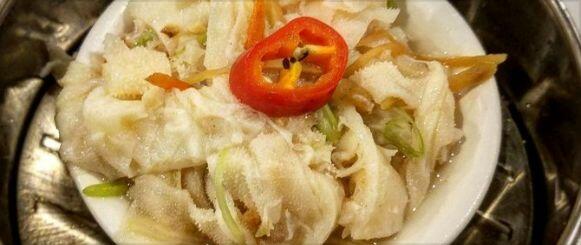 Ginger Scallion Beef Tripe